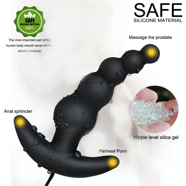 sucht befriedigen Amazon.com: Enchufe anal, juguetes sexuales para hombres, adultos, cuentas  de enchufe anal, masajeador de próstata masculino, tapón de tope (color : M  negro) : Salud y Hogar main image 0