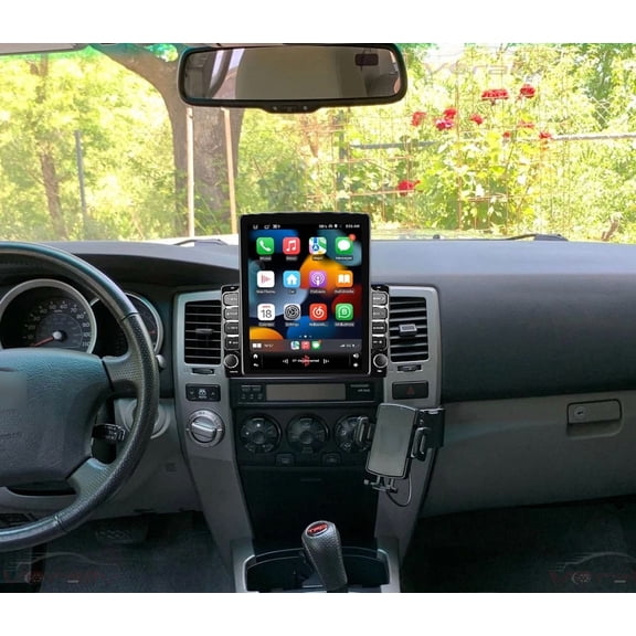 Double Din Car Stereo For Toyota 4Runner 2003-2009 - 9.7-Inch Screen, GPS Navigation Head Unit with Built-in Wireless CarPlay, Backup Camera, Bluetooth, WiFi, SWC​ ​/ 2 32G