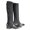 Black(BL), variant on Horze Amara Childrens Chaps Easy Care Suede With Rib - Black L/W