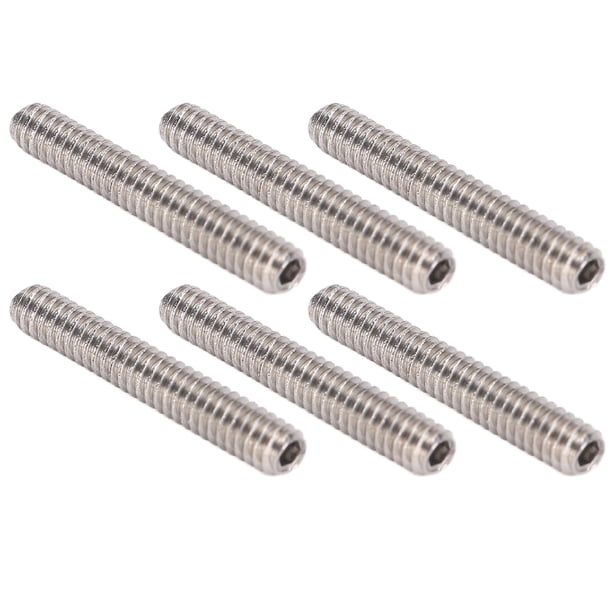 Tornillo de fijación, 50 piezas Tornillo de fijación A2‑70 Kit de tornillos prisioneros Tornillos de fijación de acero inoxidable Respuesta rápida
