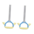 thumbnail image 2 of S SERENABLE 2 Pieces Gymnastics Rings for Kids Exercise Rings for Home Fitness Equipment, 2 of 9