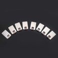 thumbnail image 2 of 8PCS Stainless Steel Adhesive Wall Hooks Home Bathroom Kitchen Hanger (Wide Hook), 2 of 4