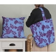 thumbnail image 3 of Soimoi Blue Fabric - By the Yard - 56 Inch Wide - Leaves Tropical - Verdant Canopy: A Tapestry of Tropical Leaves Printed Fabric, 3 of 6