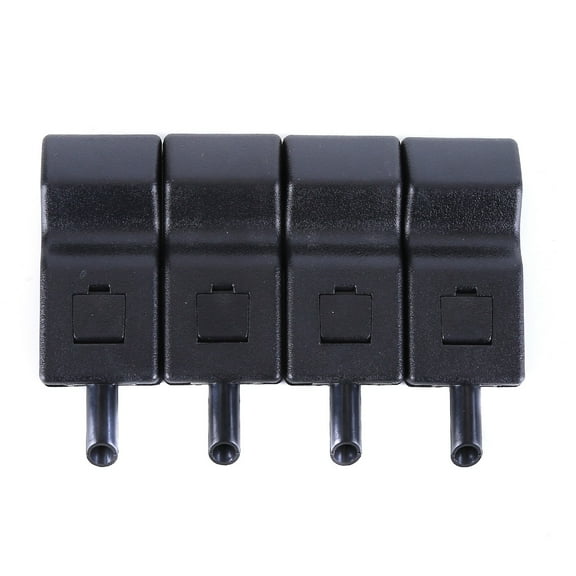 Molaner 4PCS Door Lock Knob for Chevy Silverado for GMC Sierra 2007-2013, Black Plastic Door Lock Knob Interior Replacement for 15844616