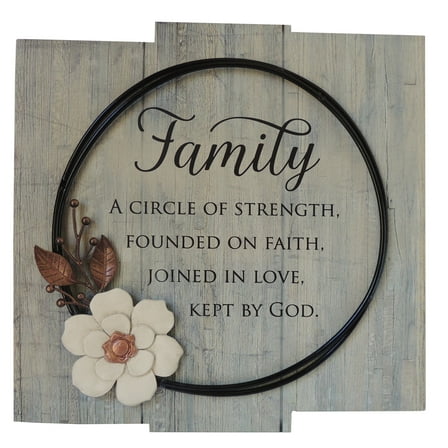 Abbey Plus CA Gift 313253 Wall Plaque - Family Circle of Strength