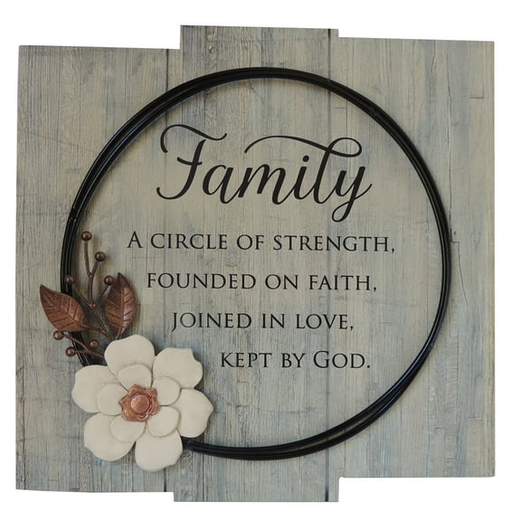 Abbey Plus CA Gift 313253 Wall Plaque - Family Circle of Strength