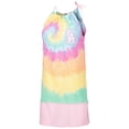thumbnail image 2 of Women's Refried Apparel Los Angeles Dodgers Tie-Dye Tank Dress, 2 of 3