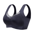 thumbnail image 1 of WILLBEST Brasier Maidenform Mujer Ropa Interior Sin Costuras Para Mujer, Sujetador Fino De Verano De Talla Grande, Hermoso Estilo Chaleco, Copa Fija Integrada, Pecho Grande, Sujetador Pequeño Fruncido, 1 of 3