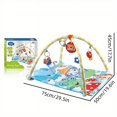 thumbnail image 1 of Baby Game Mat Baby Fitness Gym Baby Activity Fitness Mat With Sensory Learning Baby Toy, 1 of 4