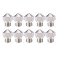thumbnail image 2 of M7 Thread Extruder Nozzle, High Recognition Stainless Steel Nozzle, For 3D Printer Accessories, 2 of 6