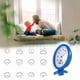thumbnail image 2 of JShteea Termómetro Humedad Con Higrómetro para Interiores Y Exteriores Con Forma Reloj (azul), 2 of 4