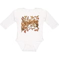 thumbnail image 3 of Inktastic Oktoberfest Banner with Orange Autumn Leaves Boys or Girls Long Sleeve Baby Bodysuit, 3 of 5