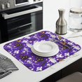 thumbnail image 3 of Cute Halloween Icons Pattern Dish Drying Mat for Kitchen 1 Pack, Ultra Absorbent Microfiber Dishes Drainer Mats,16x18in(41x46cm), 3 of 6