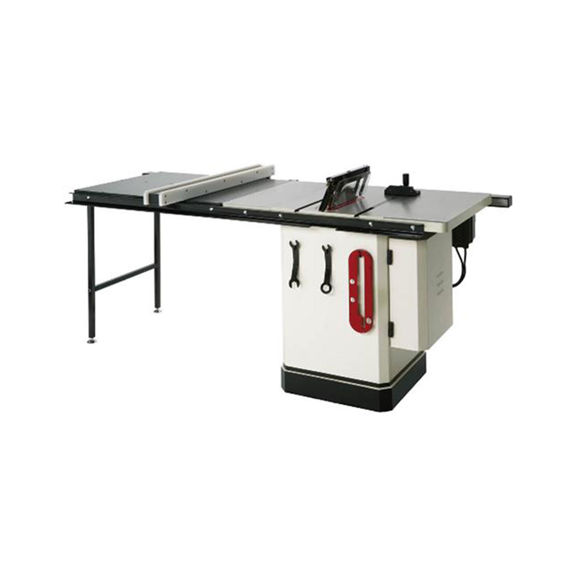Shop Fox W1820 3-HP Cabinet Table Saw with Riving Knife and Long Rails, White - image 2 of 7