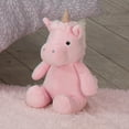 thumbnail image 4 of Bedtime Originals Rainbow Unicorn Pink/Gold Plush Unicorn Stuffed Animal - Pearl, 4 of 5
