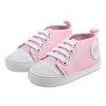 thumbnail image 2 of Fozruso Breathable Soft Sole First Canvas Shoes For Babies Lightweight Flexible Non Slip Infant Sneakers For Toddler Boys Girls,Sizes 6(9-11 Months), 2 of 6