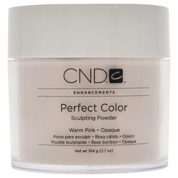 CND, Perfect Color Acrylic Nail Powder, Warm Pink - Opaque 3.7 Oz