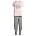 thumbnail image 5 of Secret Treasures Women's and Women's Plus Sloth PJ Set, 5 of 6