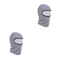 thumbnail image 1 of Toystoory Accesorios para motocicleta Pasamontañas Protector facial Protector de cabeza Orejeras Color simple Suministros de motor Clima frío gris claro 2Conjunto, 1 of 6