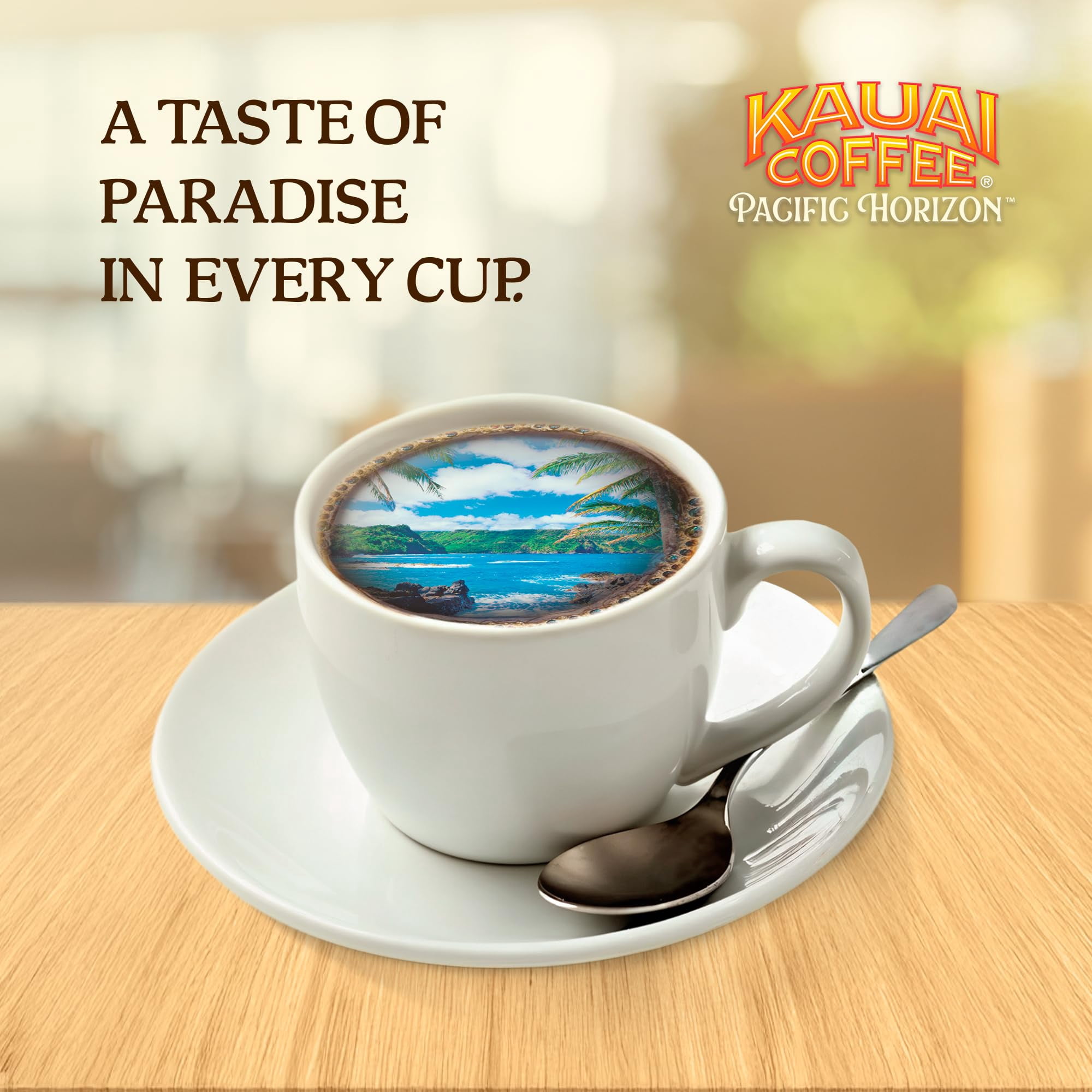 Kauai Coffee Whole Bean Smooth Non Bitter Pure Arabica 10oz 1 Pack