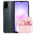thumbnail image 1 of Smartphone Samsung Galaxy A07 64GB 4GB RAM Negro + Audífonos G-Tide L22 rosa, 1 of 5