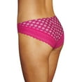 thumbnail image 3 of Maidenform One Fab Fit Cotton Stretch Tanga Fantastic White Daisies w/Fantastic Fuchsia 5 Women's, 3 of 3