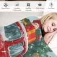 thumbnail image 3 of Sheronv Christmas Tree Warm Lightweight Blanket Soft Fleece Throw Blanket All Seasons Sofa Decor Cow Gifts Blanket 40x50in, 3 of 6