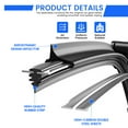 thumbnail image 4 of 2 Wipers Factory 28"+28" for Ford Edge Escape Focus Original Equipment Replacement Front and Rear Windshield Wiper Blade, 4 of 7