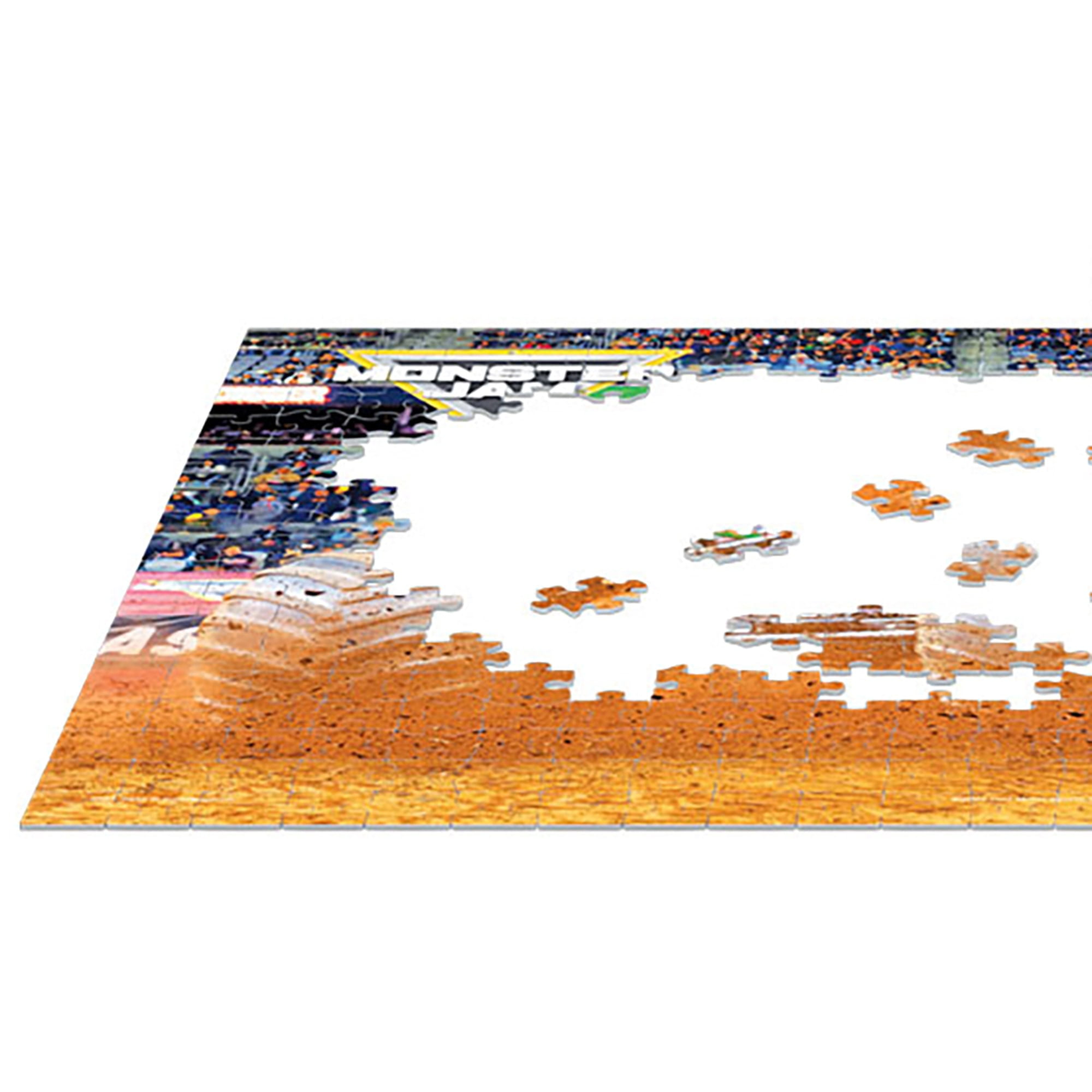 Eurographics: Monster Jam Grave Digger - 550 Piece Puzzle - Iconic Monster Truck-Shaped Collectible Tin, 19x13" Action Jigsaw, Officially Licensed
