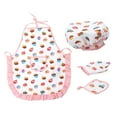thumbnail image 4 of Juego de Cocina Zulema Delantal y Gorro de Cocinero para Niños, 4 of 8