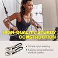 thumbnail image 6 of Centr By Chris Hemsworth Bodyweight Training Straps with Door Anchors, Sand Brown, 2-Pack + 3-Month Centr Membership, 6 of 9