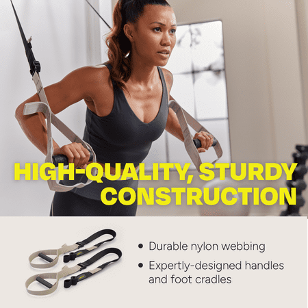 Centr Body Weight Training Straps - Beige
