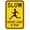 Sign 4, variant on Manyige Velociraptor Free Workplace Sign Aluminum Metal Signs Funny Tin Signs Dinosaur Warning Sign 8x12 Inches