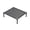 A001- Black, variant on Elevated Dog Bed for Medium Dogs Cooling Breathable Mesh Raised Pet Cot with Sturdy Metal Frame for Indoor Outdoor Use 36 X 30 Inch Black