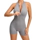 thumbnail image 1 of MKLEKYY leggins deportivos mujer push up Monos de yoga para mujer Monos deportivos para entrenamiento Ropa deportiva para mujer Monos y monos deportivos para mujer Mono deportivo cruzado sin espalda, 1 of 4