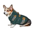 thumbnail image 7 of Fotbe Big Machine Print Small Dog Sweater Hoodies Pet Grey Hooded Soft Fleece Sweatshirts with Pocket Fall Winter Puppy Cat Sweaters Warm Clothes-Medium, 7 of 7
