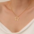 thumbnail image 4 of Star Ring Holder Necklace Star Shape Ring Keeper Necklace Wedding Ring Keeper Necklace Gift for Star Lover Magic Ring Holder Mother Day Gift, 4 of 4