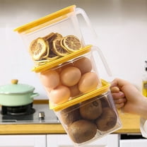 OUNONA 2 Pcs Crisper Kitchen Items Free Shipping Storage Containers for