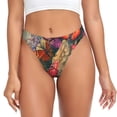 thumbnail image 1 of Balery Butterflies On Rocky Cliff Tangas de Algodón para Mujer con Estampado – Ropa Interior Sexy, Transpirable, G-string-XX-Large, 1 of 6
