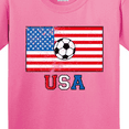 thumbnail image 4 of Inktastic USA Soccer Youth T-Shirt, 4 of 5