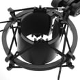 thumbnail image 5 of KAKOWELY microphone wall mounts Microphone Shock Mount Condenser Microphone Clip Mic Stand Metal Rack For Music Recording Broadcasting Microphone Holder Bracket, 5 of 5