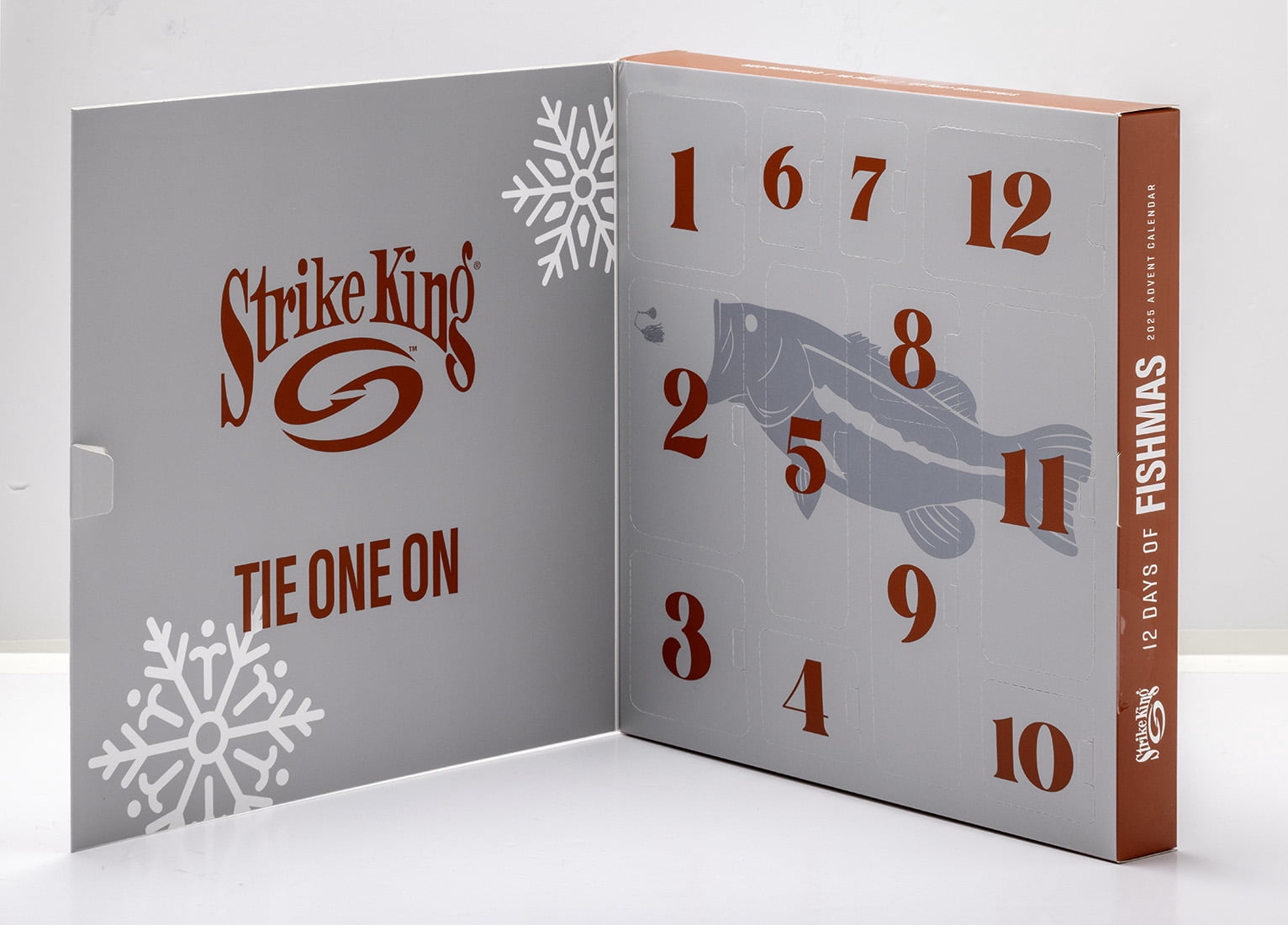 12 Days of Fishmas Fishing Lure Advent Calendar Version 2