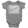 thumbnail image 3 of 12-18 Months / Navy Blue Colorado Baby Bodysuit Home Shirt, 3 of 8