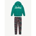 thumbnail image 5 of Justice Girls Christmas Hoodie and Legging 2-Piece Outfit Set, Sizes XS-XL & Plus, 5 of 5