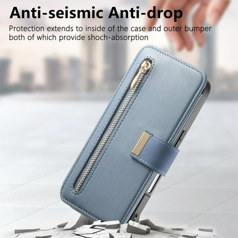 2 in 1 Wallet Case for Apple iPhone 16 Pro Max, Detachable