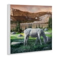 thumbnail image 4 of Stupell Industries Grazing Horses in Countryside Landscape & Nature Painting Unframed Art Print Wall Art, 12 x 12, 4 of 8
