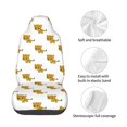 thumbnail image 4 of Yiaed Leopard Print Print Car Seat Covers,Universal Auto Seats Protector Fits for Car,SUV Sedan,Truck,Automotive Seat Covers & Accessories, 4 of 5