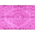 thumbnail image 1 of Ahgly Company Indoor Rectangle Medallion Pink Traditional Area Rugs, 2' x 5', 1 of 4