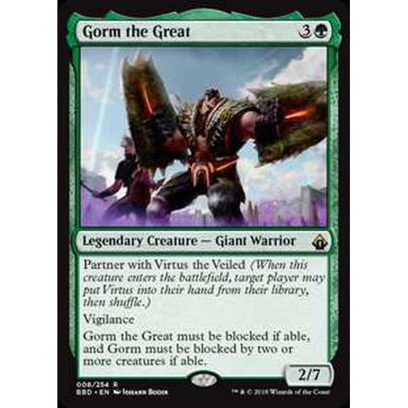 MtG Battlebond Rare Gorm the Great #8