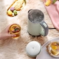 thumbnail image 3 of 0.8L Small Portable Travel Electric Kettle,Stainless Steel Double Layer Hidden Cord Storage Auto Shut Off Camping Boiler, 3 of 14
